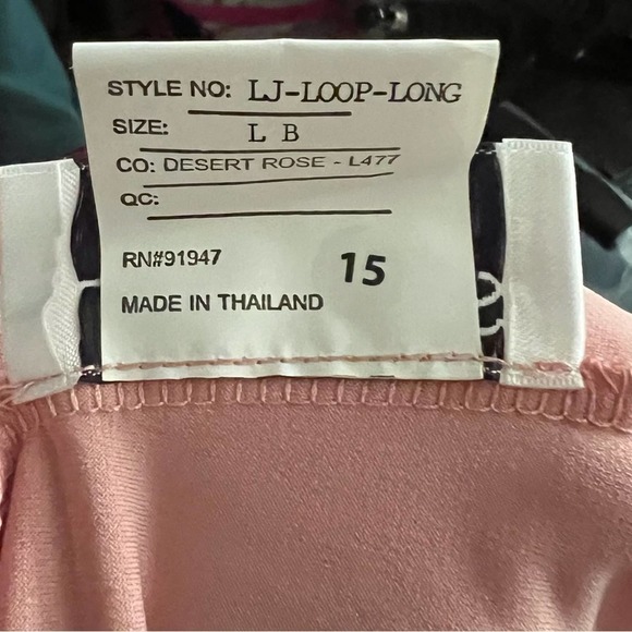 Loop Dress Long Desert Rose Large - Picture 5 of 7